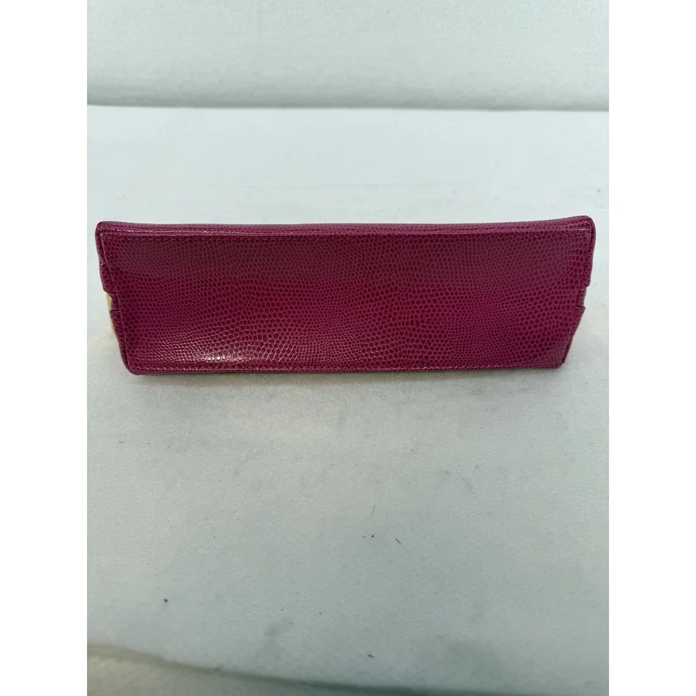NWOT Lauren Ralph Lauren Pink Sloan Street‎ Triangle Cosmetic Bag